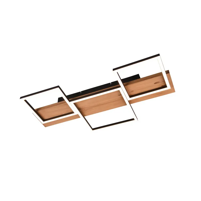Actieprijs Harper LED plafondlamp met drie vierkanten