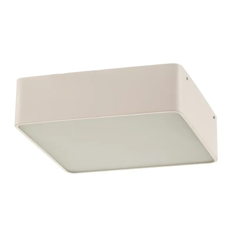 Beperkte Voorraad Oro plafondlamp van staal en glas, wit, 25cm