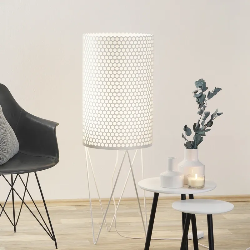 GUBI Pedrera PD2 vloerlamp met dimmer, wit Must-Have