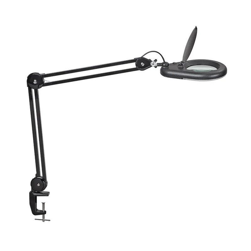 MAULviso LED loeplamp, zwart, hoogte 50 cm, klem Koopje