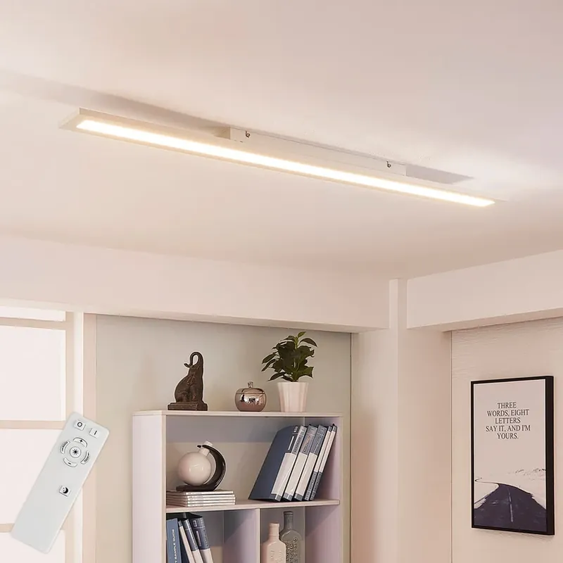 Aanbieding Arcchio LED paneel Arya, 120 cm, wit, dimbaar, aluminium