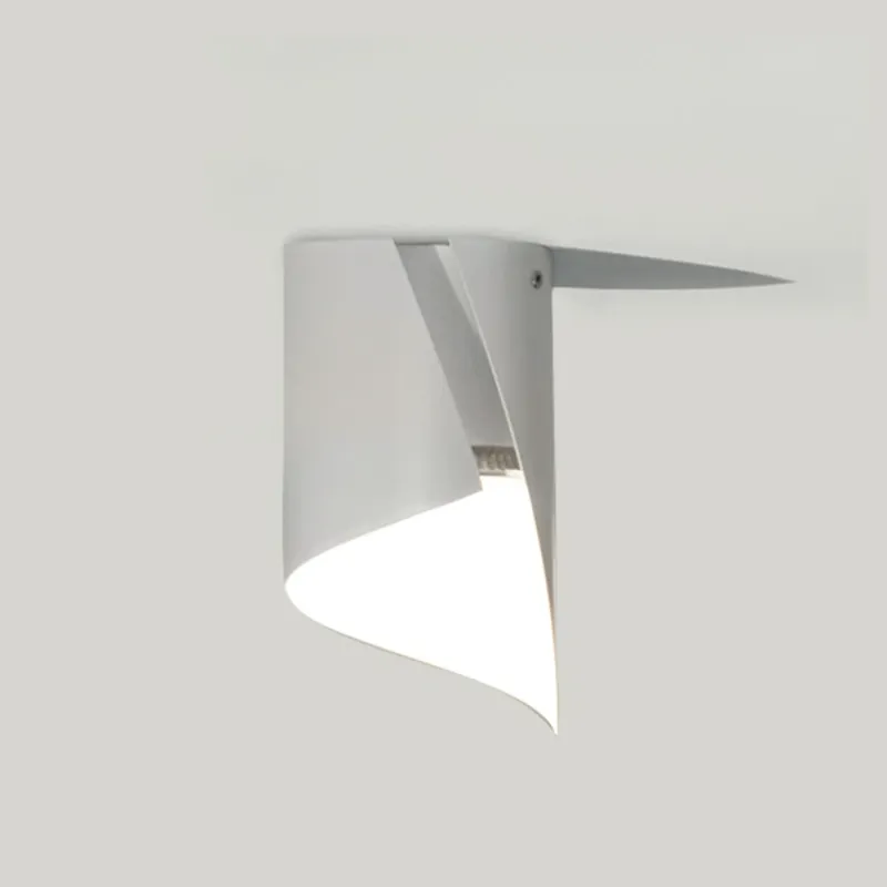 Bestseller Knikerboker Hué LED plafondlamp 12x21cm wit