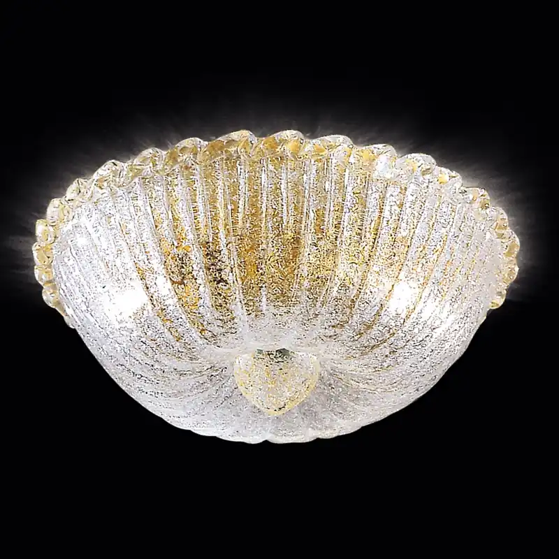 Actieprijs Plafondlamp Budino goud helder 30 cm