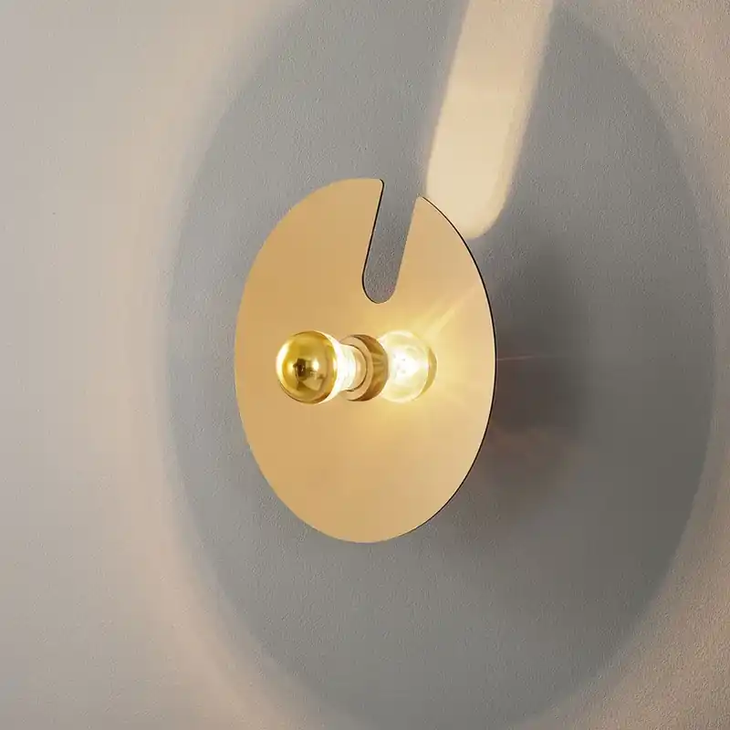 WEVER & DUCRÉ Mirro 1.0 wand 30cm zwart/goud Bestel Nu