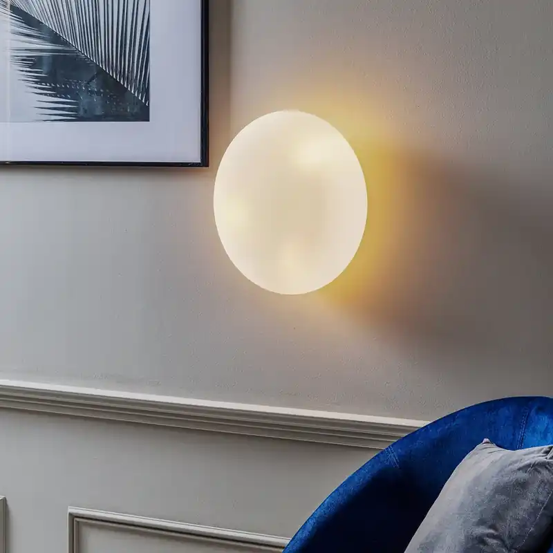 Artemide Itka glazen wandlamp IP65 Ø 35 cm Nu Kopen