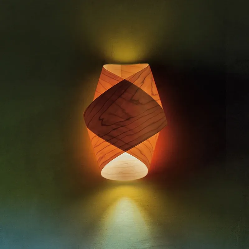 Uitverkoop LZF Orbit wandlamp kersen natuur