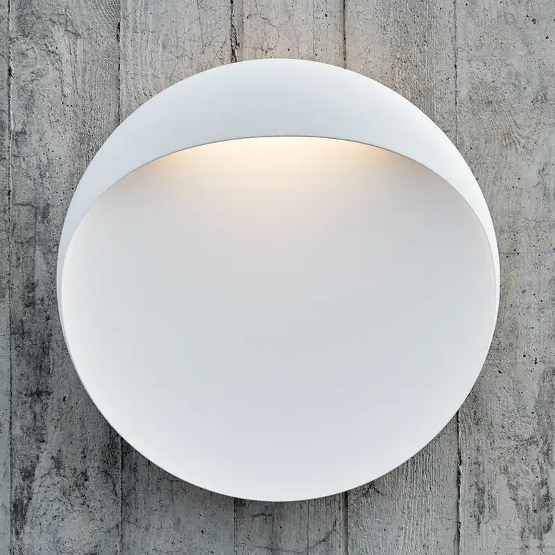 Louis Poulsen LED wandlamp Flindt, wit, 3.000 K, Ø 20 cm Direct Verzonden