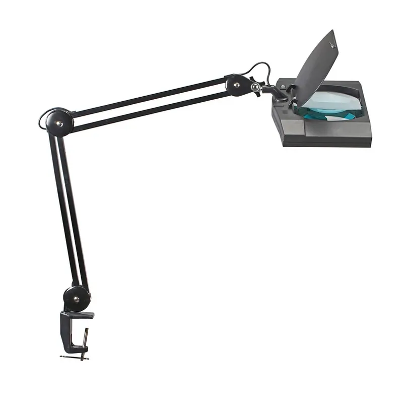 Bestseller LED loeplamp MAULvitrum, zwart, klem, metaal