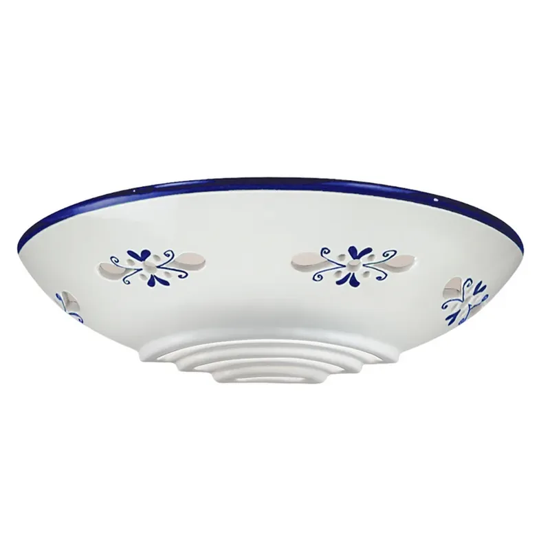 Rechtstreeks Van De Fabrikant Bassano - mooie keramiek wandlamp, blauw