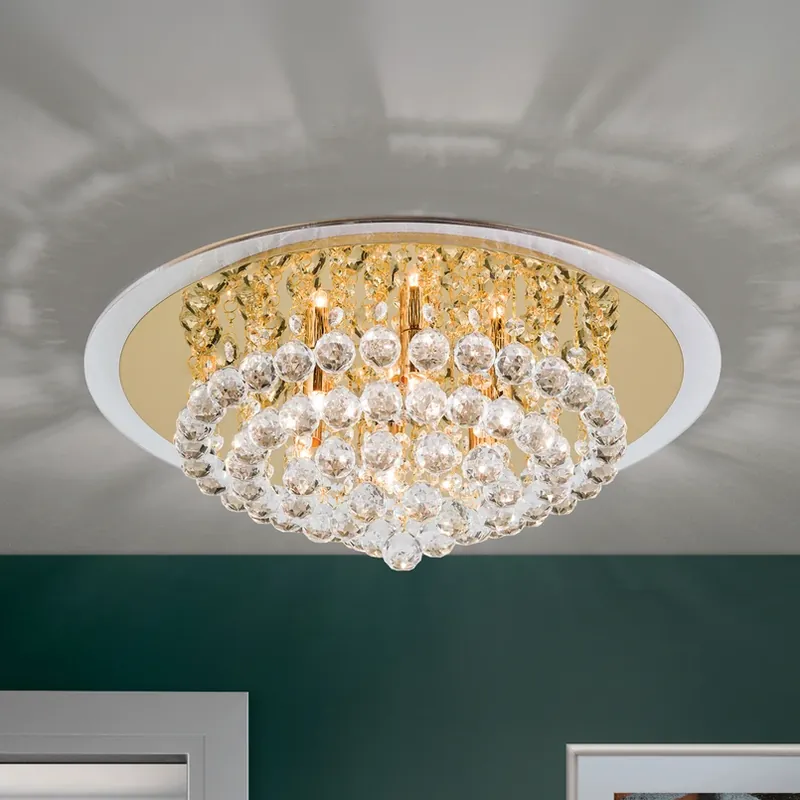 Actieprijs Expressieve kristal-plafondlamp TUILA, 50 cm
