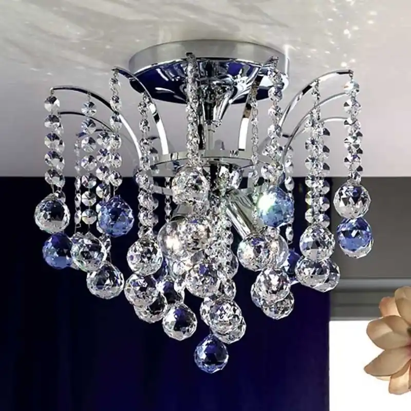 Actieprijs Fonkelende kristallen plafondlamp LENNARDA, 42 cm