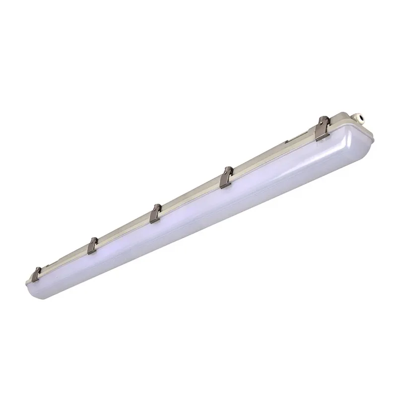 Gereduceerde Prijs Vochtbestendige LED lamp 659, grijs, 126 cm, 40 W