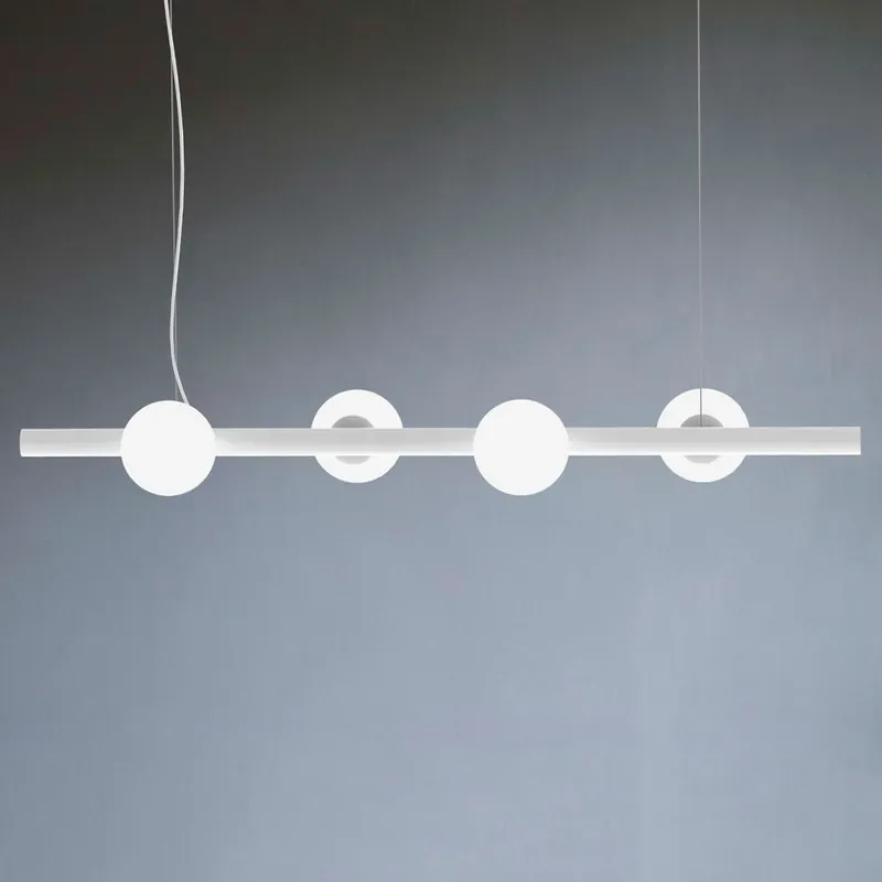 Tin Tin hanglamp 4-lamps wit Hete Deal
