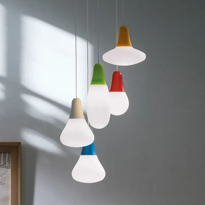 Exclusieve Aanbieding Martinelli Luce hanglamp Ciulifruli, blauw, polyethyleen