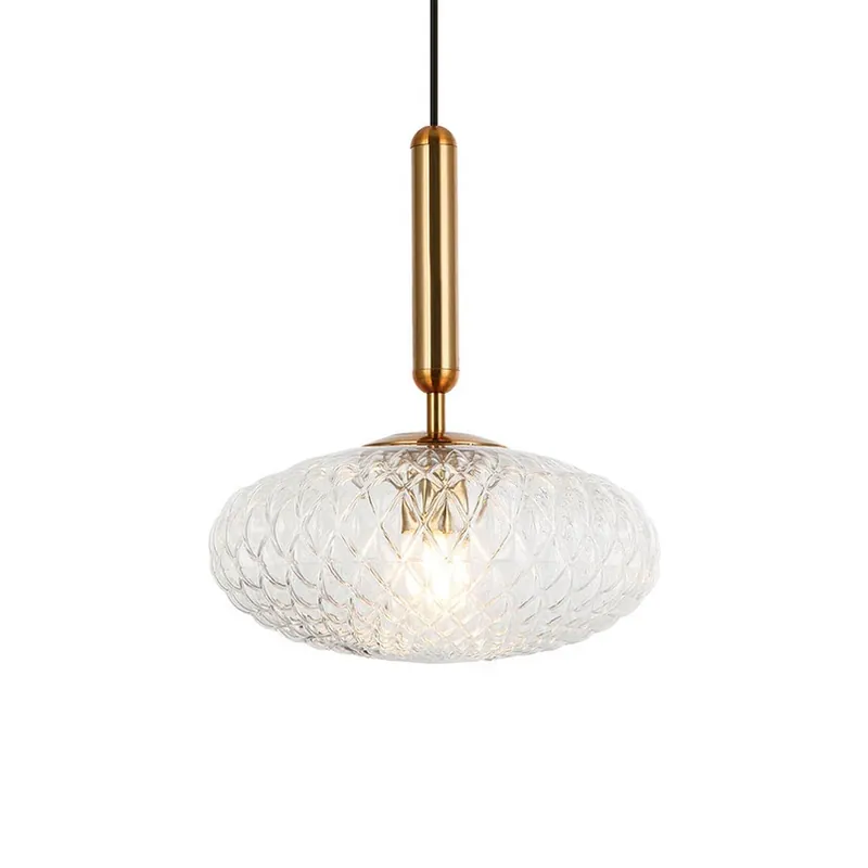 Hanglamp Ester van glas, transparant Shop Nu