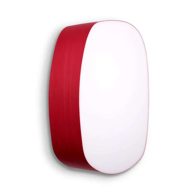 Meest Verkocht LZF Guijarro medium LED wandlamp, rood
