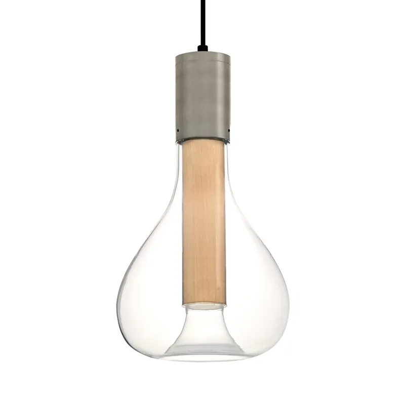 Alleen Vandaag LZF Eris LED hanglamp glas aluminium/beuken
