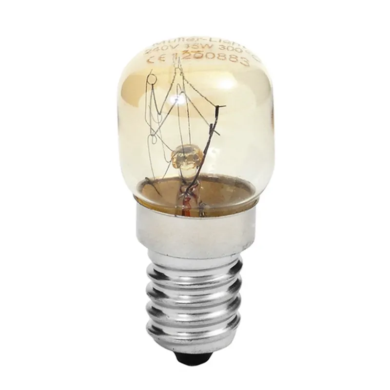 Betaalbaar E14 15W ovenlamp, warm wit, transparant