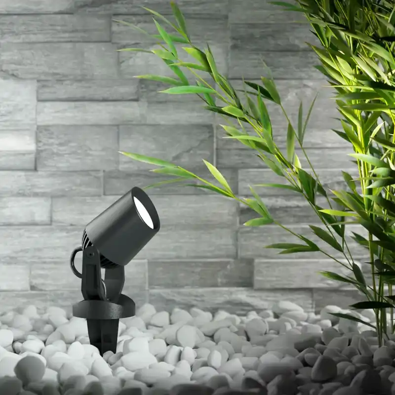 Beperkt Aanbod Aardspiesspot Minitommy-EL 1-lamp zwart/frosted