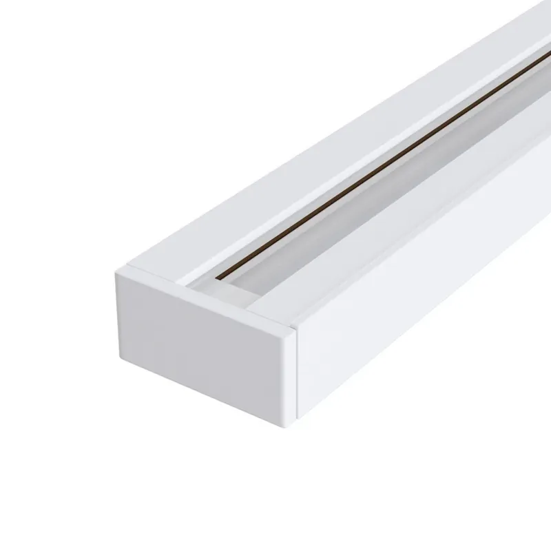 1-fase rail Track in wit, 100 cm Seizoensaanbieding