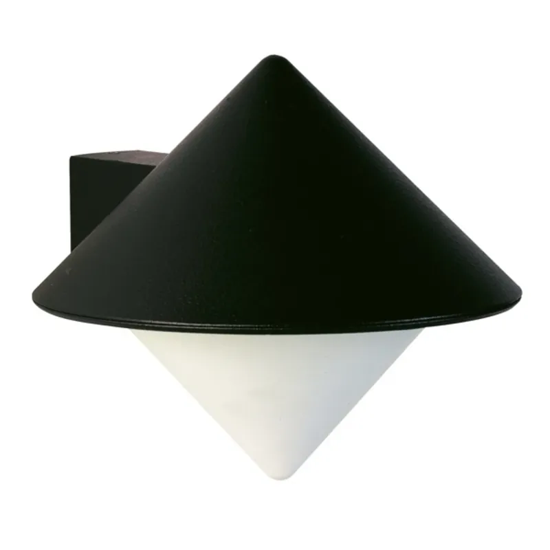 Veilige Betaling Moderne buitenwandlamp 199, zwart