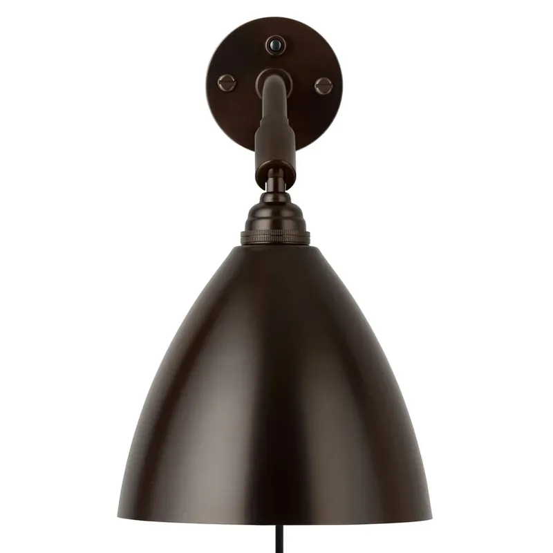 Alleen Vandaag Gubi wandlamp Bestlite BL7, zwart, Ø 16 cm, E14