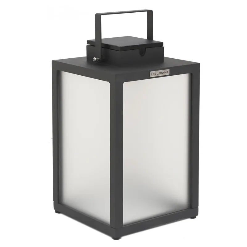 Tradition LED lantaarn op zonne-energie, antraciet, hoogte 40 cm Laatste Versie
