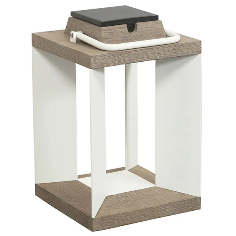 Zonnelantaarn Teckalu, Duratek/wit, 36,5cm Koop Online