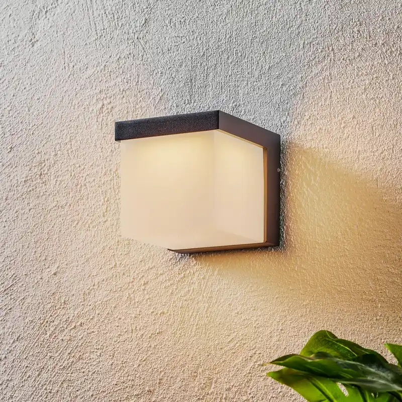 Actieprijs LED buiten wandlamp Yangtze, antraciet