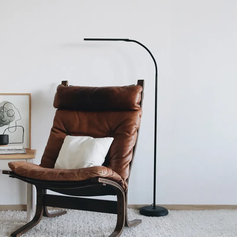 LED vloerlamp MAULpirro, zwart, 126 cm, dimbaar Koop Vandaag