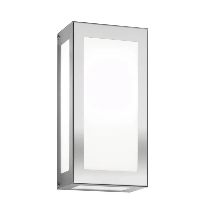 Veilige Betaling Buitenwandlamp Aqua Rain, roestvrij staal