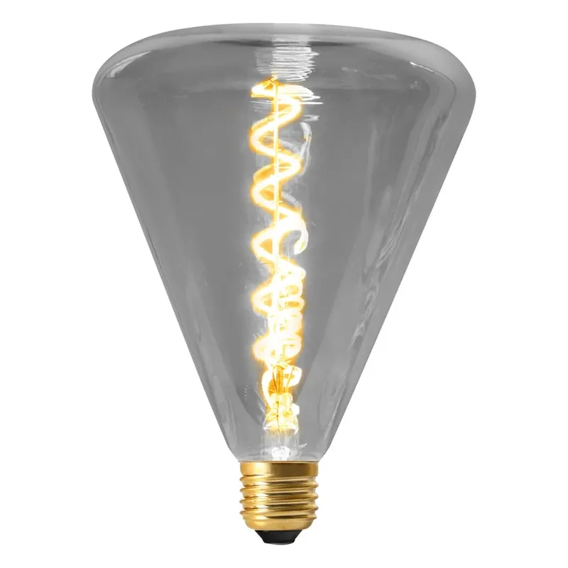 Bestseller LED lamp Dilly E27 4W 2200K dimbaar, grijs getint