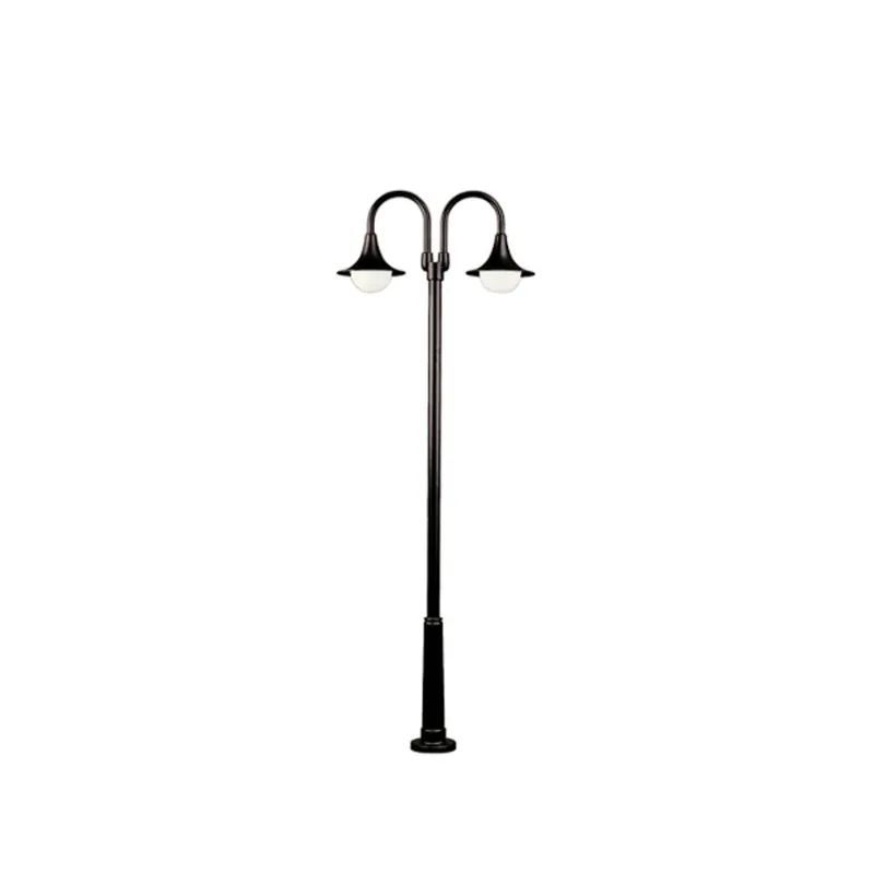 Lantaarnpaal 171, 2-lamps, zwart Koop Online