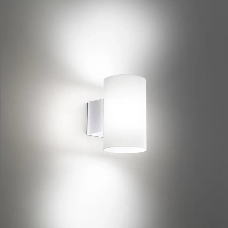 Direct Verzonden LED buiten wandlamp Bianca, wit, kunststof