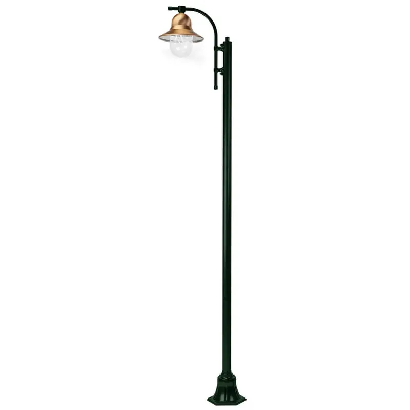 1-lamp lantaarnpaal Toscane 240 cm, groen Nu Kopen