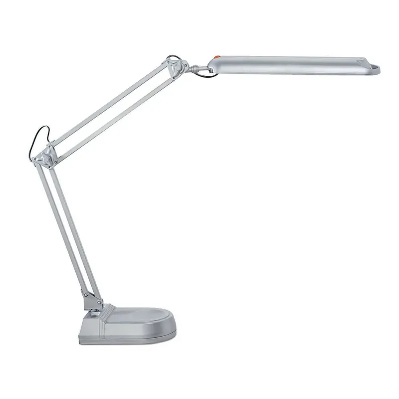 LED tafellamp MAULatlantic, zilver, hoogte 41 cm, voet Weekendaanbieding