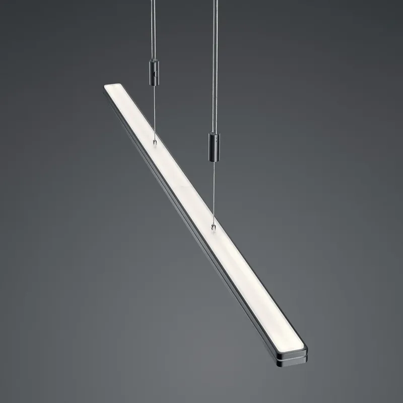 Lage Kosten BANKAMP Gem LED hanglamp ZigBee antraciet