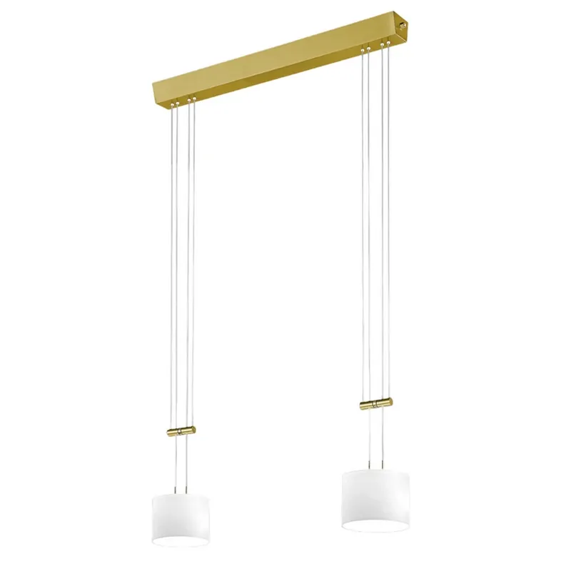 Betaalbaar BANKAMP Grazia hanglamp ZigBee 2-lamps messing