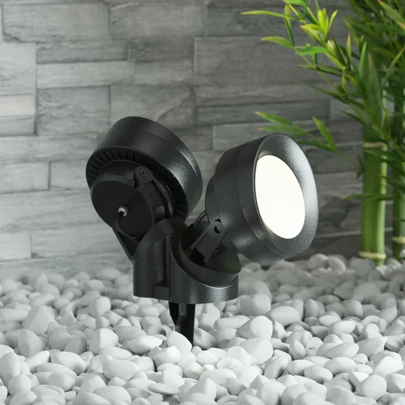 Uitverkoop Aardspiesspot Tommy-EL rond 2 x 10 W CCT