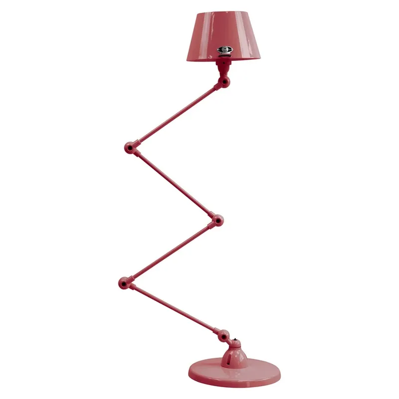 Snelle Levering Jieldé Aicler AID433 vloerlamp 4x30cm bordeauxrood