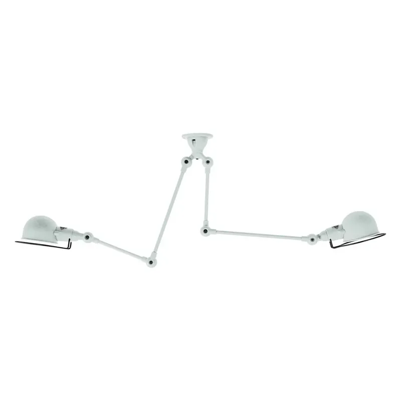 Veilige Betaling Jieldé Signal Sky3773 plafondlamp, 2-lamps wit