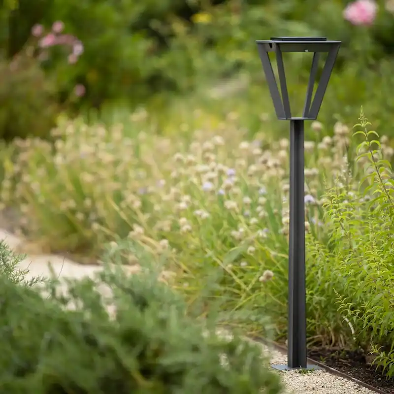 Nieuw LED tuinlamp op zonne-energie Metro met sensor gr.