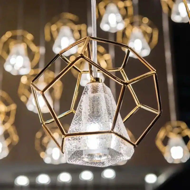 Tijdelijk Beschikbaar Incanto hanglamp, 24 kt goud, 1-lamp