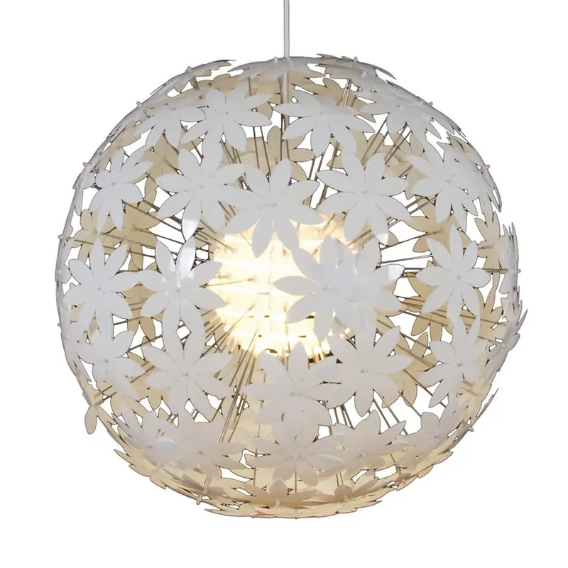Bolvormige hanglamp YOUNG LIVING wit Superprijs