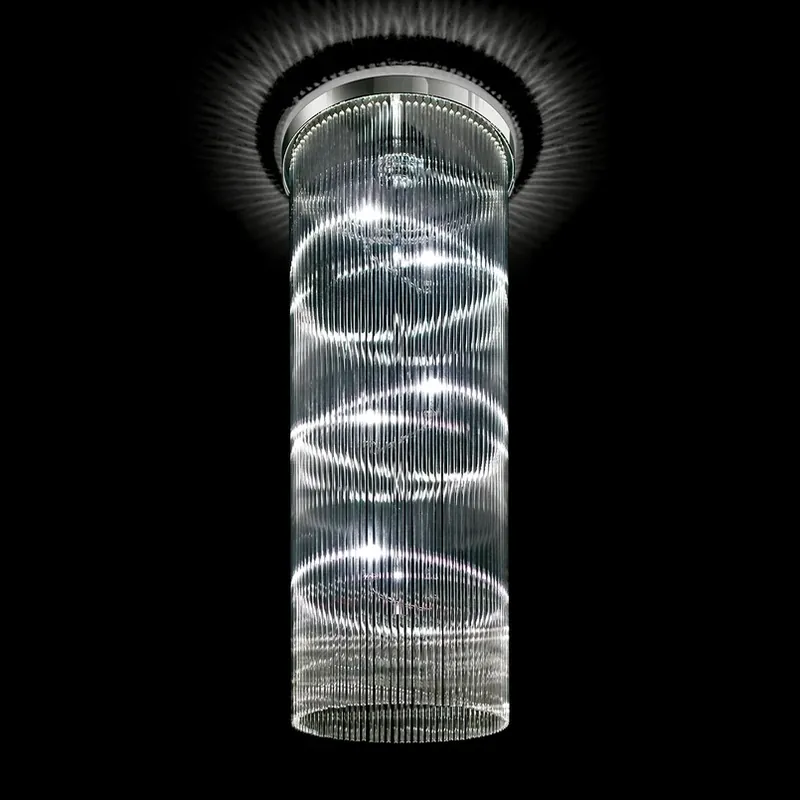 Weekendaanbieding Glazen staafhanglamp Cannucce