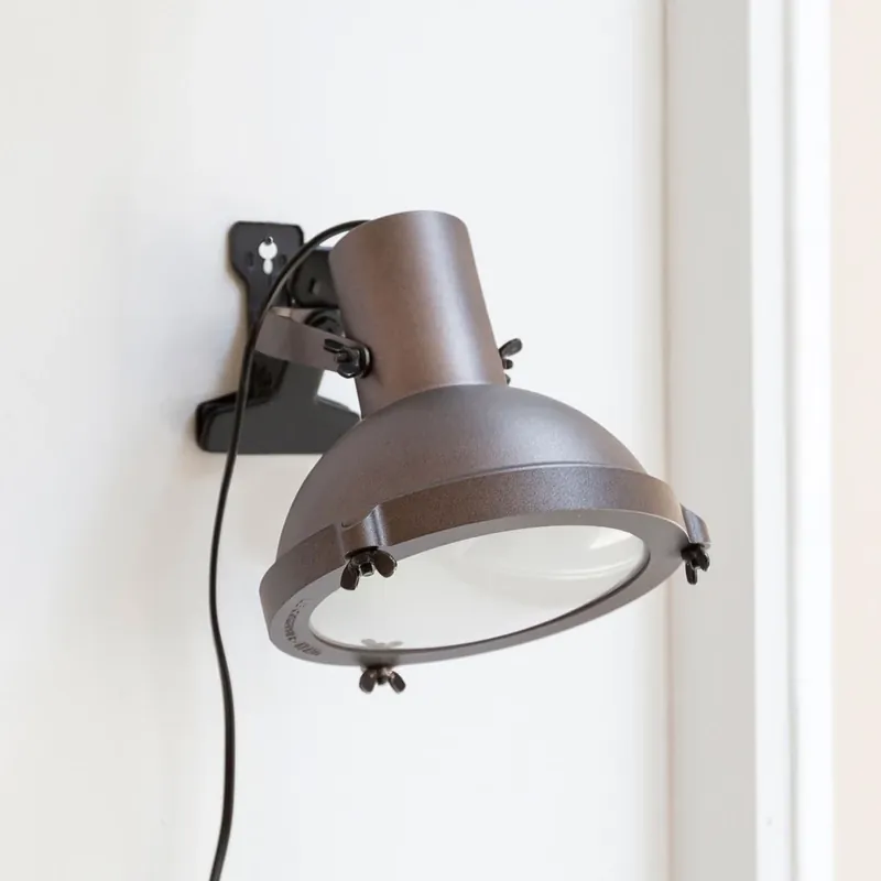 NEMO Projecteur 165 wandlamp, mokka bruin Korting