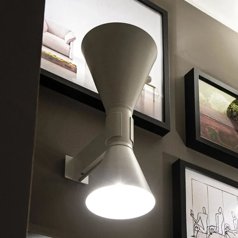 Nemo Applique de Marseille wandlamp, grijs mat Nieuw