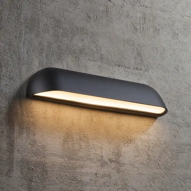 LED buitenwandlamp voorzijde 36, zwart Goedkoop