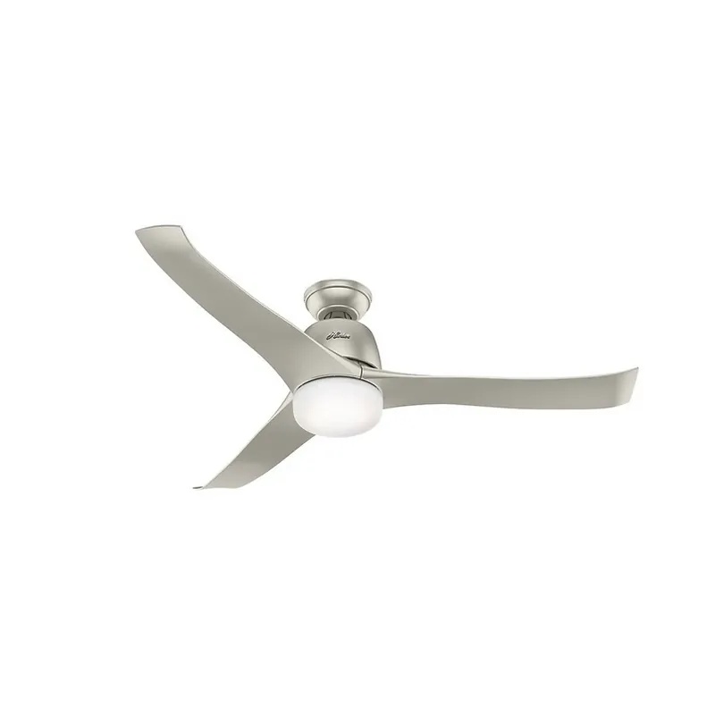 Weekendaanbieding Hunter plafondventilator Harmony nikkel mat