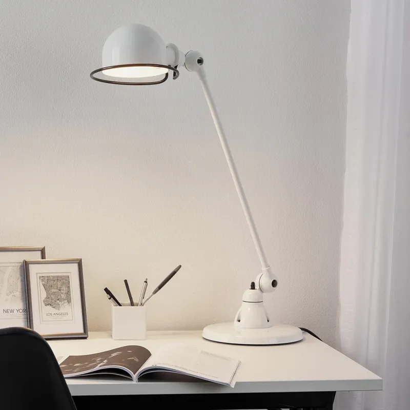 Jieldé Loft D6000 tafellamp, wit Lage Kosten